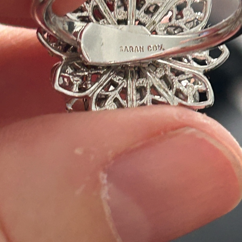 SARAH COVENTRY size 5 1/2 vintage ring 💍 - Picture 7 of 8